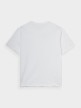 OUTHORN Men's T-shirt with print - white white 6