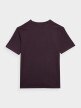 OUTHORN Men's T-shirt with print - purple 7
