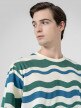 OUTHORN Men's Tshirt with print  olive