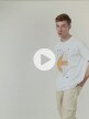 OUTHORN Men's t-shirt with print white 3
