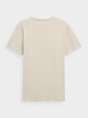 OUTHORN Men's t-shirt with print beige 4