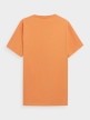OUTHORN Men's t-shirt with print salmon pink 5