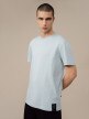 OUTHORN Men's tshirt with print light blue