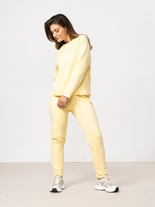 Women's pullover sweatshirt with print