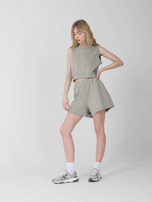 Women's modal crop top - mint