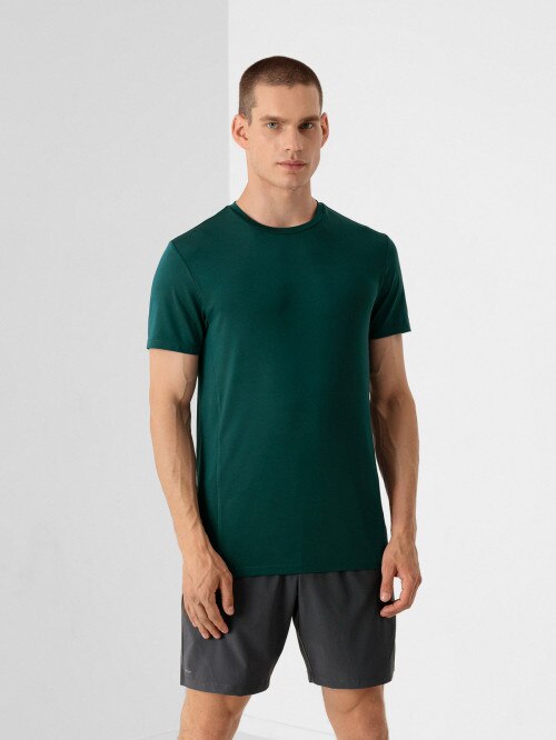 Men's active tshirt sea green