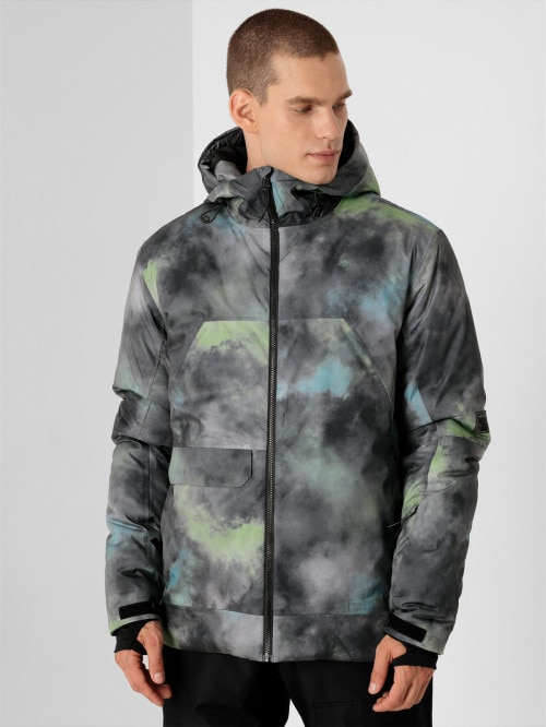 Men's ski jacket multicolor