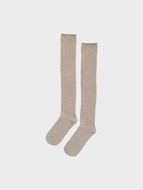 OUTHORN Women's kneelength socks beige