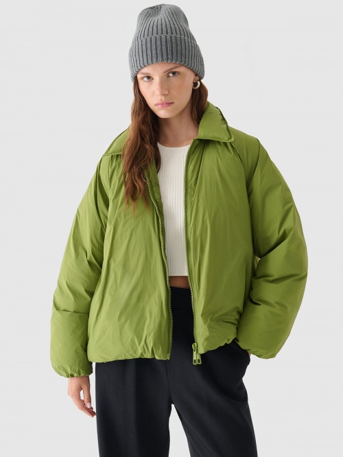 Women's reversible down jacket