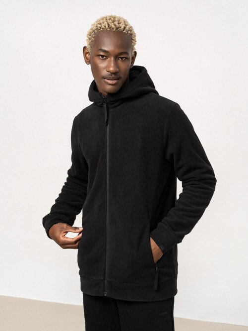OUTHORN Men's fleece deep black