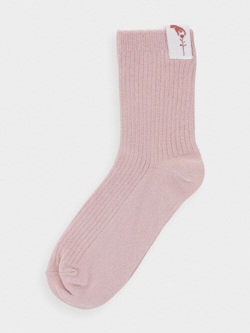 OUTHORN Women's socks light pink