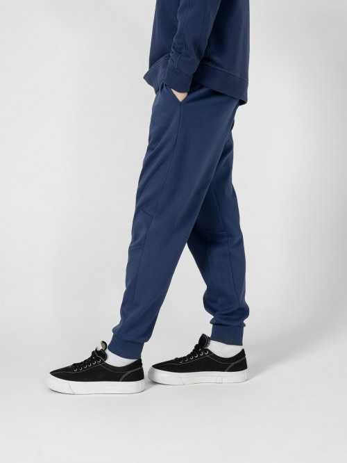 Men's sweatpants - navy blue