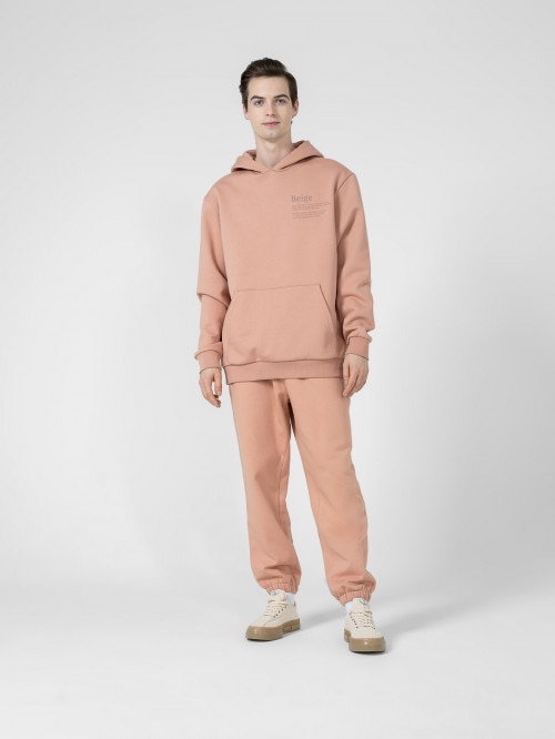 OUTHORN Men's sweatpants  coral powder coral