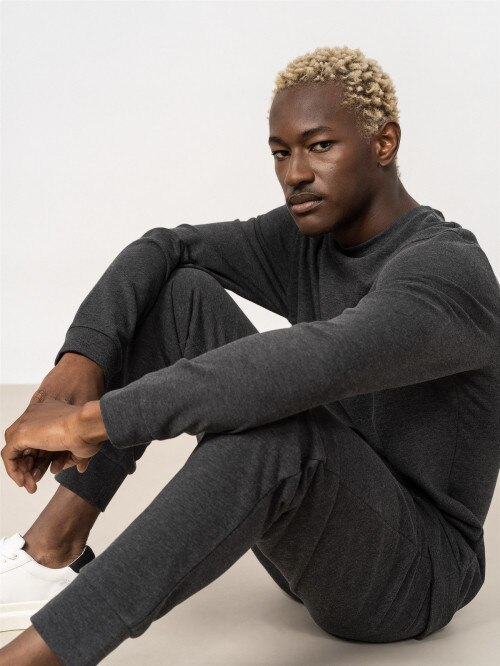OUTHORN Men's sweatpants dark gray melange