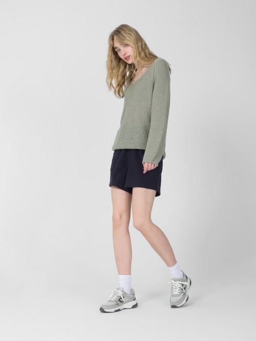 Women's oversize jumper - mint