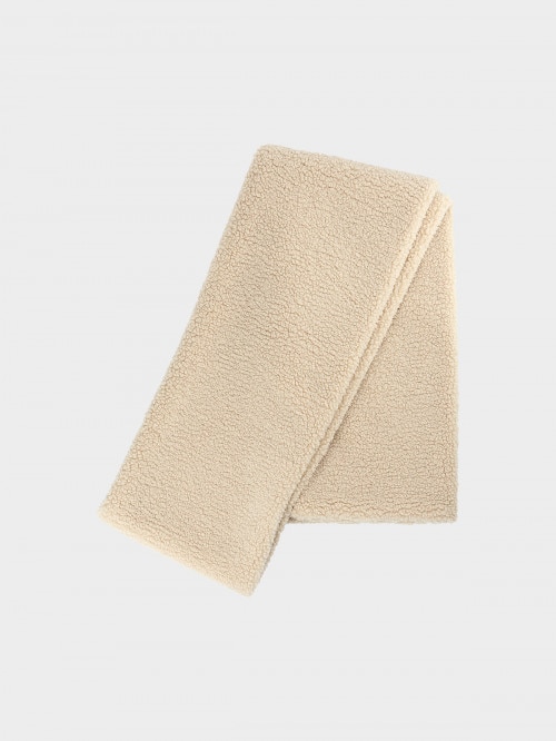 OUTHORN Women's sherpa scarf cream