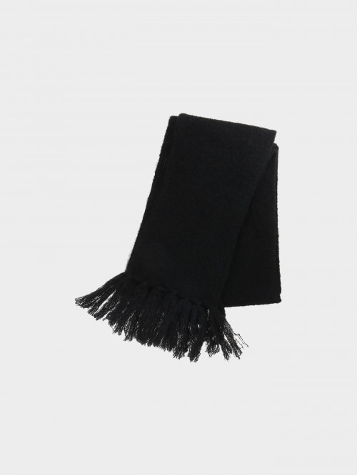 OUTHORN Women's scarf with wool and alpaca black