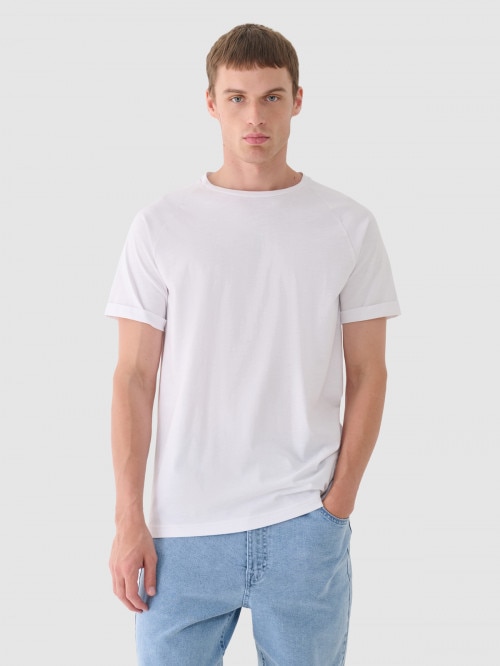 OUTHORN Men's basic tshirt white