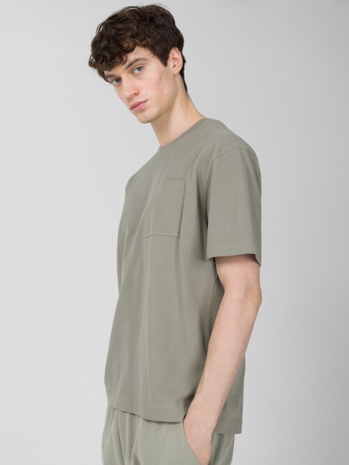 OUTHORN Men's plain Tshirt  mint mint