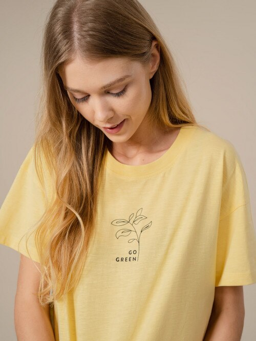 Women's oversize t-shirt with print