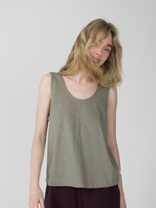 OUTHORN Women's plain top  mint mint