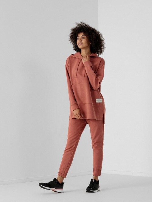 Women's sweatpants dark pink